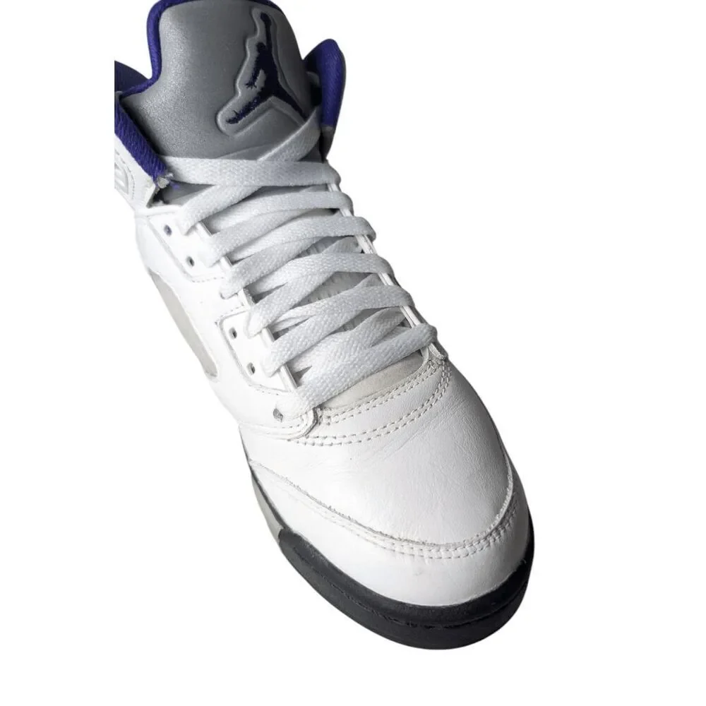 NIKE Air Jordan 5 Retro 'Dark Concord' Sneakers Size 5.5Y/W7